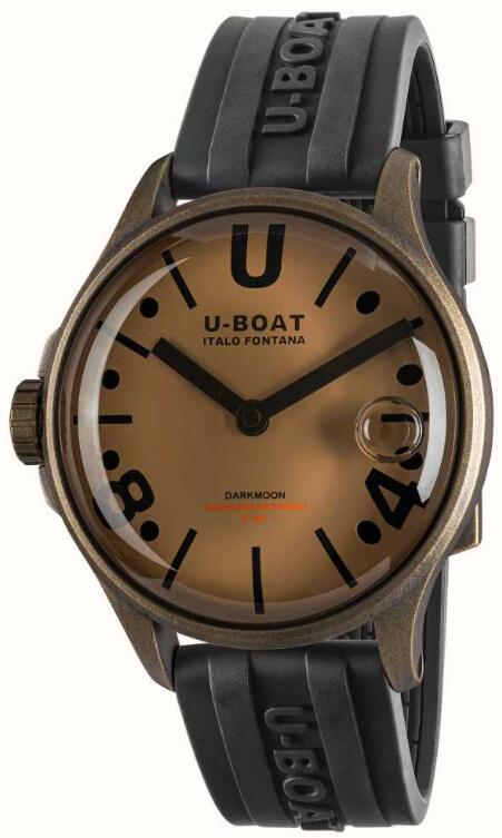 Replica U-Boat Darkmoon 44mm Vintage Brown Curve 9546 Watch